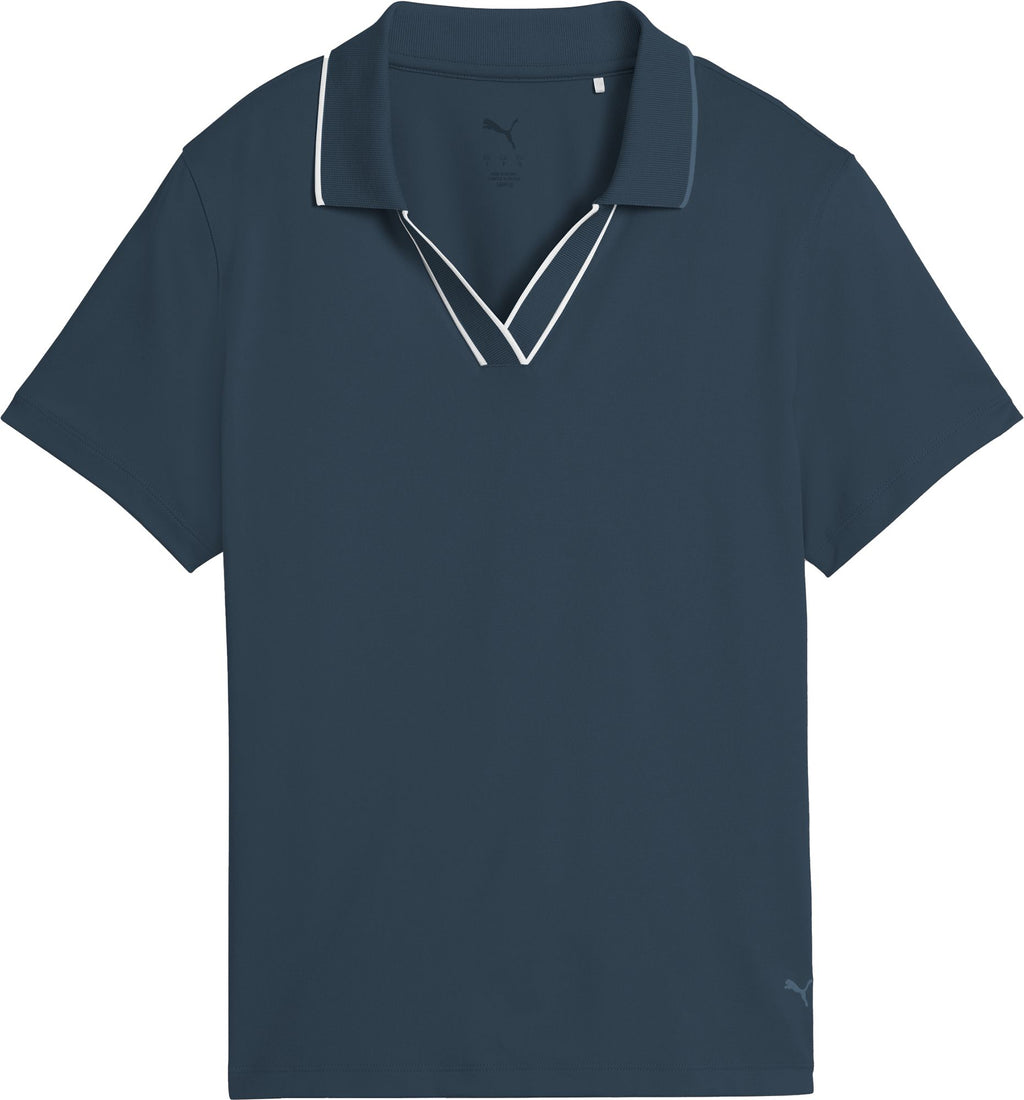 PUMA Women's CLOUDSPUN Essential Short Sleeve Golf Polo
