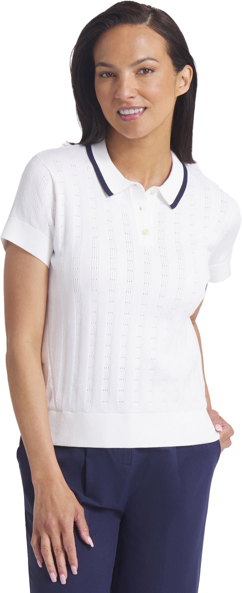 PUMA X Arnold Palmer Women's Pointelle Golf Polo
