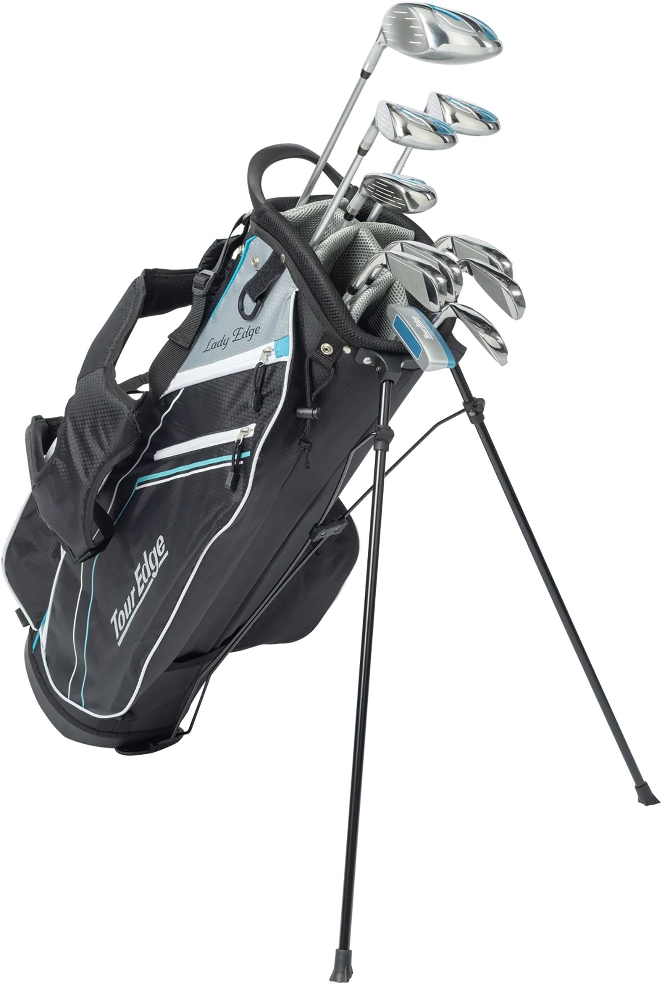 Tour Edge Women's TE-200 Lady Edge 11-Piece Stand Bag Complete Set