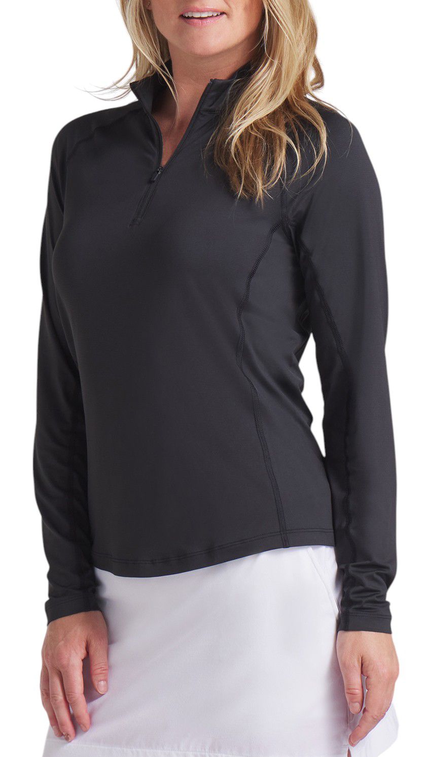 PUMA Women's YouV Brrr Solid Golf 1/4 Zip