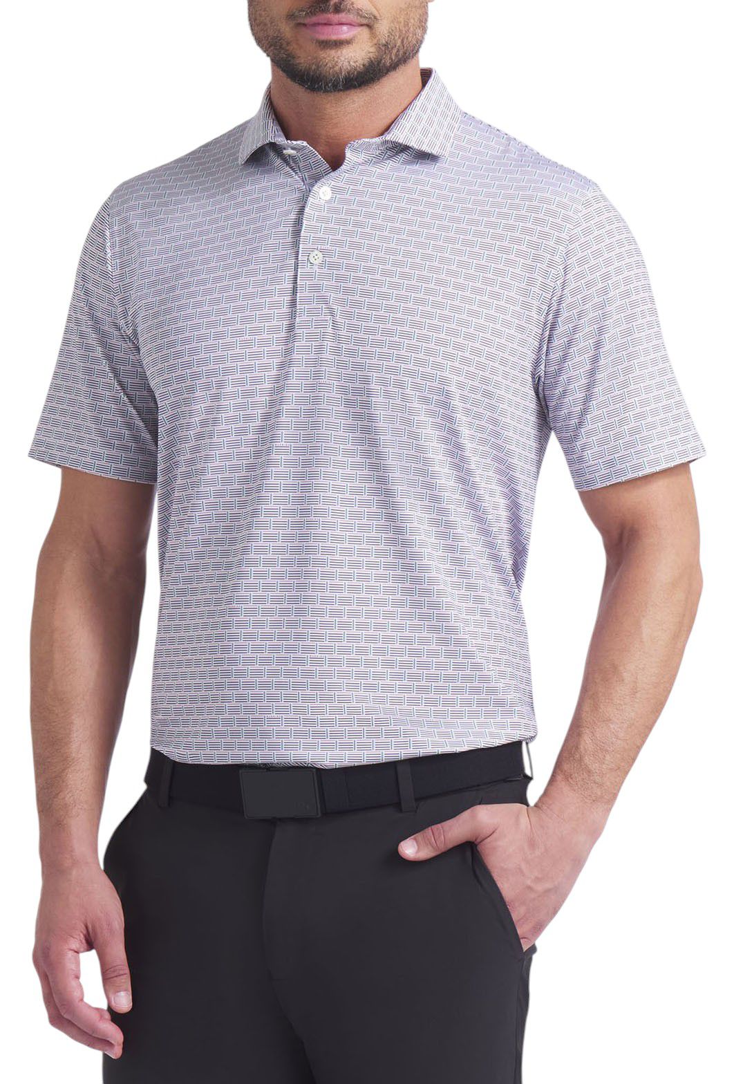 PUMA Men's MATTR Warning Golf Polo