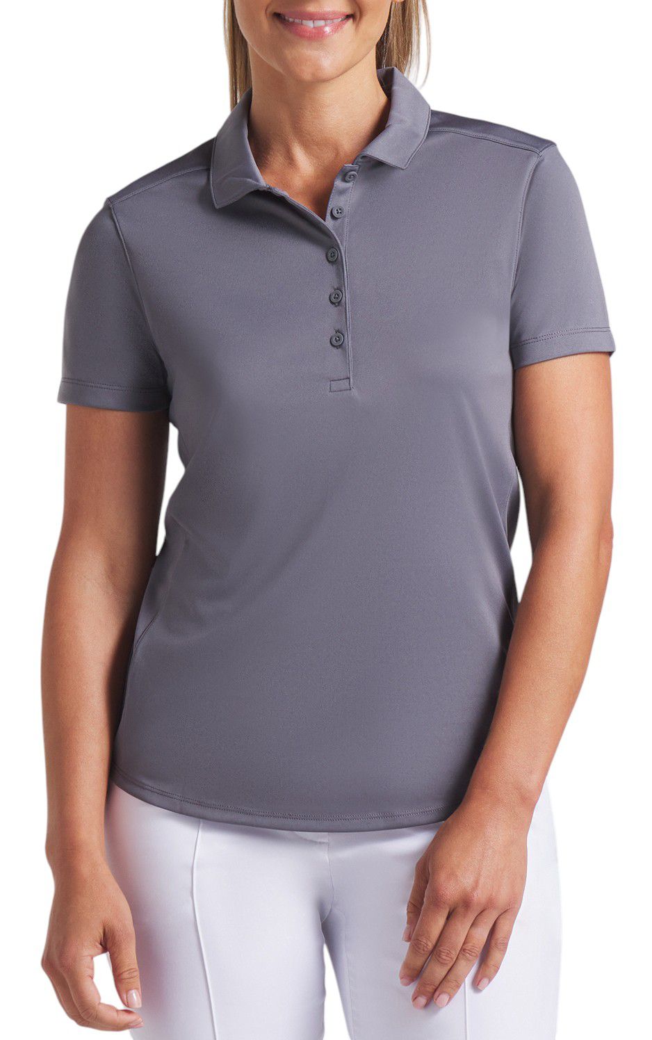 PUMA Women's Pure 2.0 Short Sleeve Golf Polo