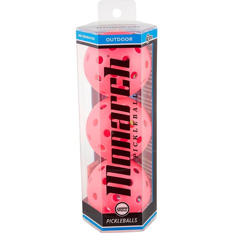 Monarch Outdoor Pickleballs 3-Pack