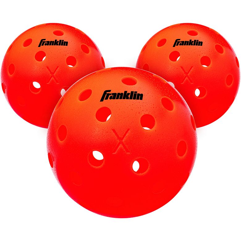 Franklin Pickleball X-40 Outdoor Pickleballs – 3 Pack