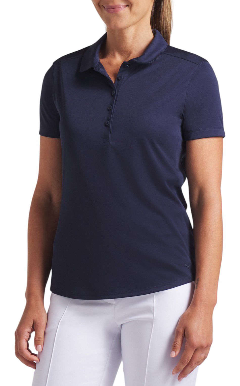 PUMA Women's Pure 2.0 Short Sleeve Golf Polo