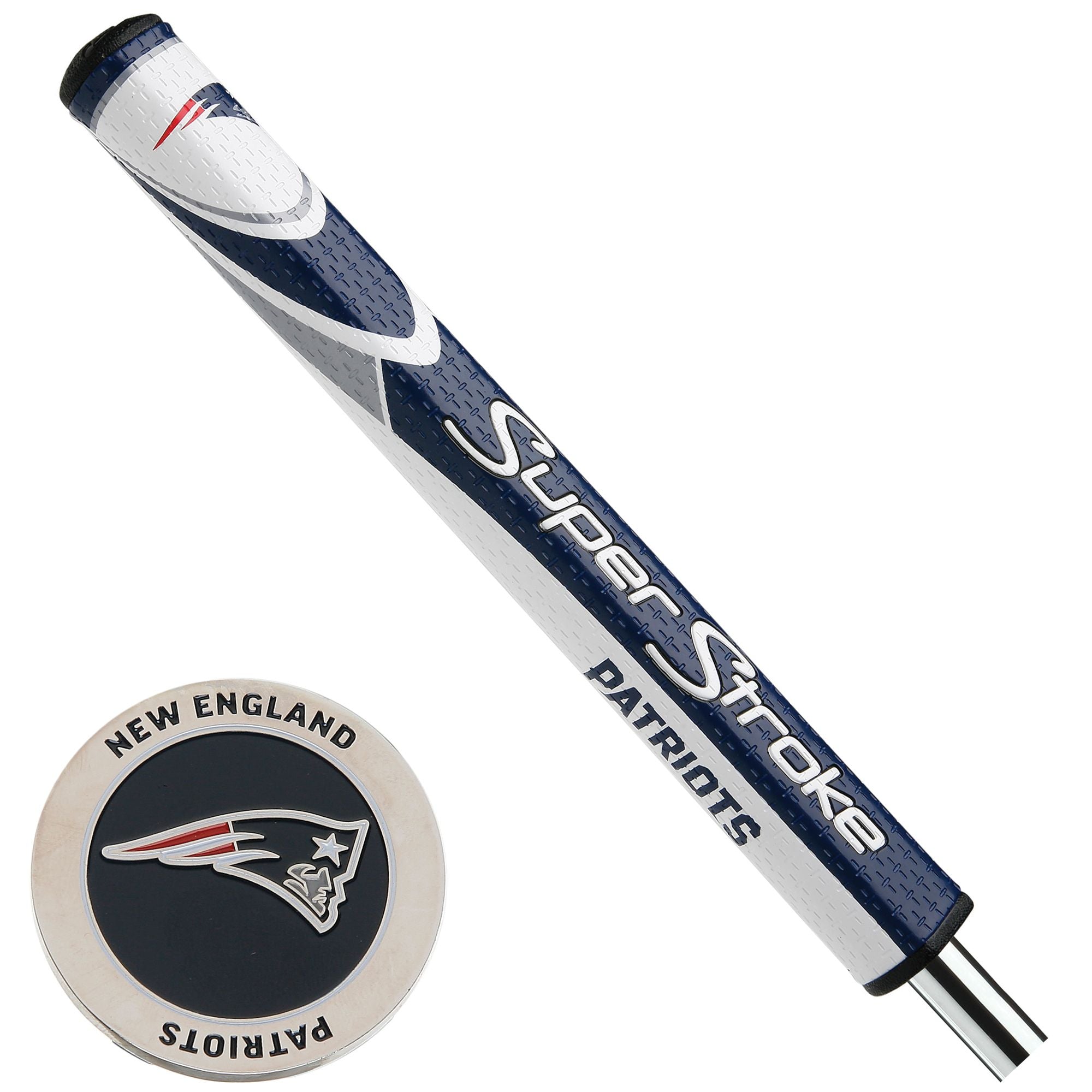 SuperStroke Mid Slim 2.0 New England Patriots Golf Grip