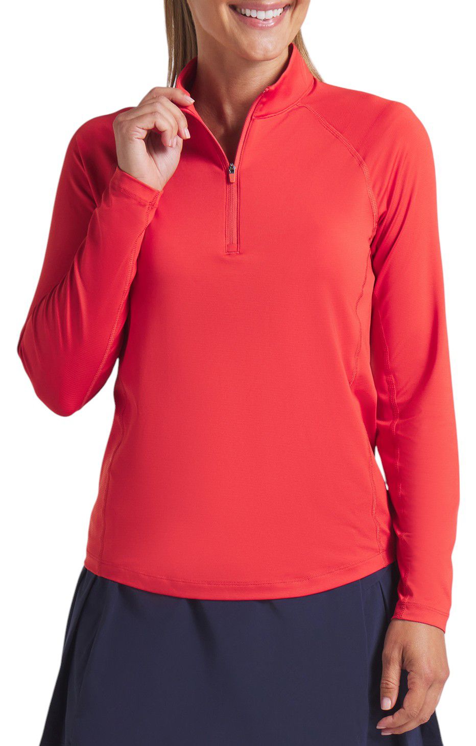 PUMA Women's YouV Brrr Solid Golf 1/4 Zip