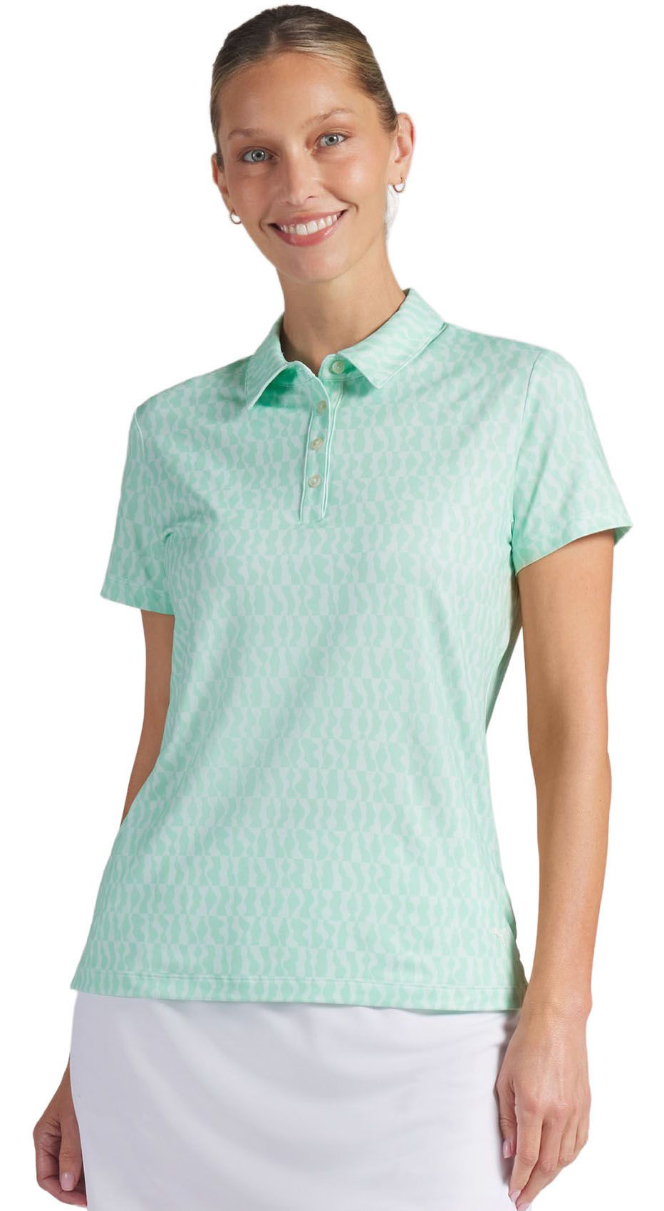 PUMA Women's CLOUDSPUN Wavey Golf Polo
