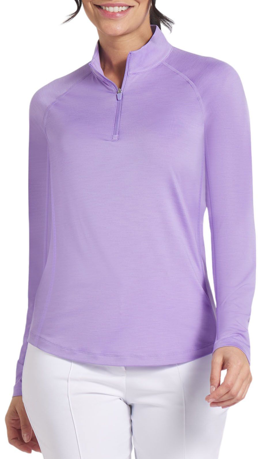 PUMA Women's YouV Solid Golf 1/4 Zip Pullover